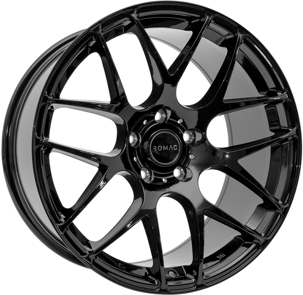 [SN-36575] Llanta Romac Radium Gloss Black (18" 8J ET34 5x120 CB72.6)