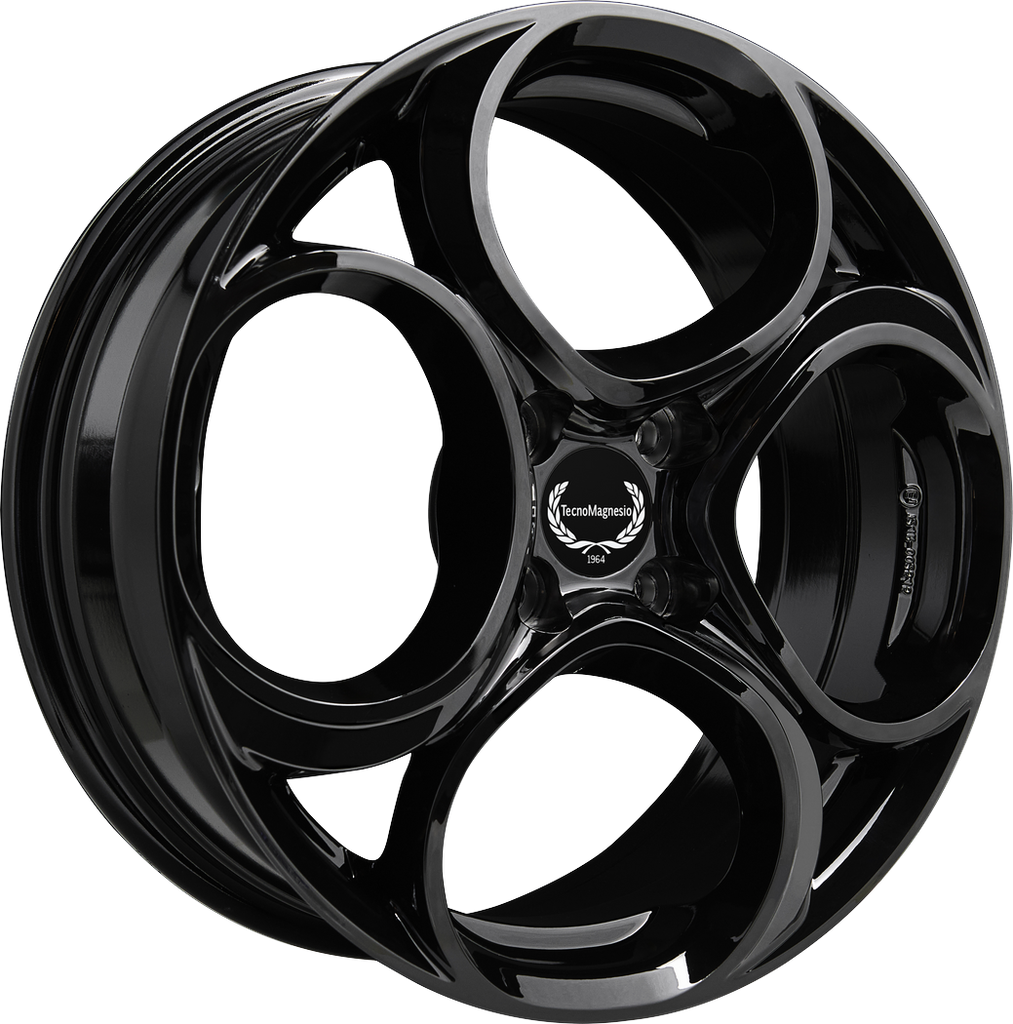[SN-55017] Llanta Tecnomagnesio JUNIOR4 Glossy Black