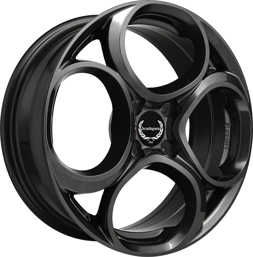 [SN-55139] Llanta Tecnomagnesio JUNIOR4 Gun Metallic (18" 7J ET35 4x108 CB65.1)