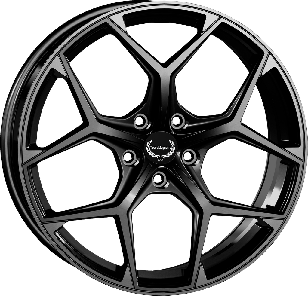 [SN-55248] Llanta Tecnomagnesio TMG02 Glossy Black (18" 8J ET45 5x112 CB66.5)