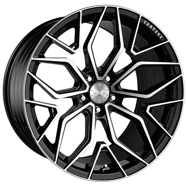 [RF26100E20BLKMB] Llanta Vertini RFS2.6 Machine Black (20" 10J ET20 BLANK taladro a medida CB73.1)
