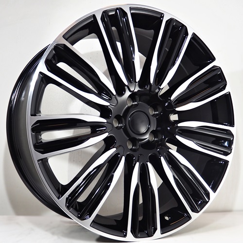 Llanta 4R Drag Black Face Machined