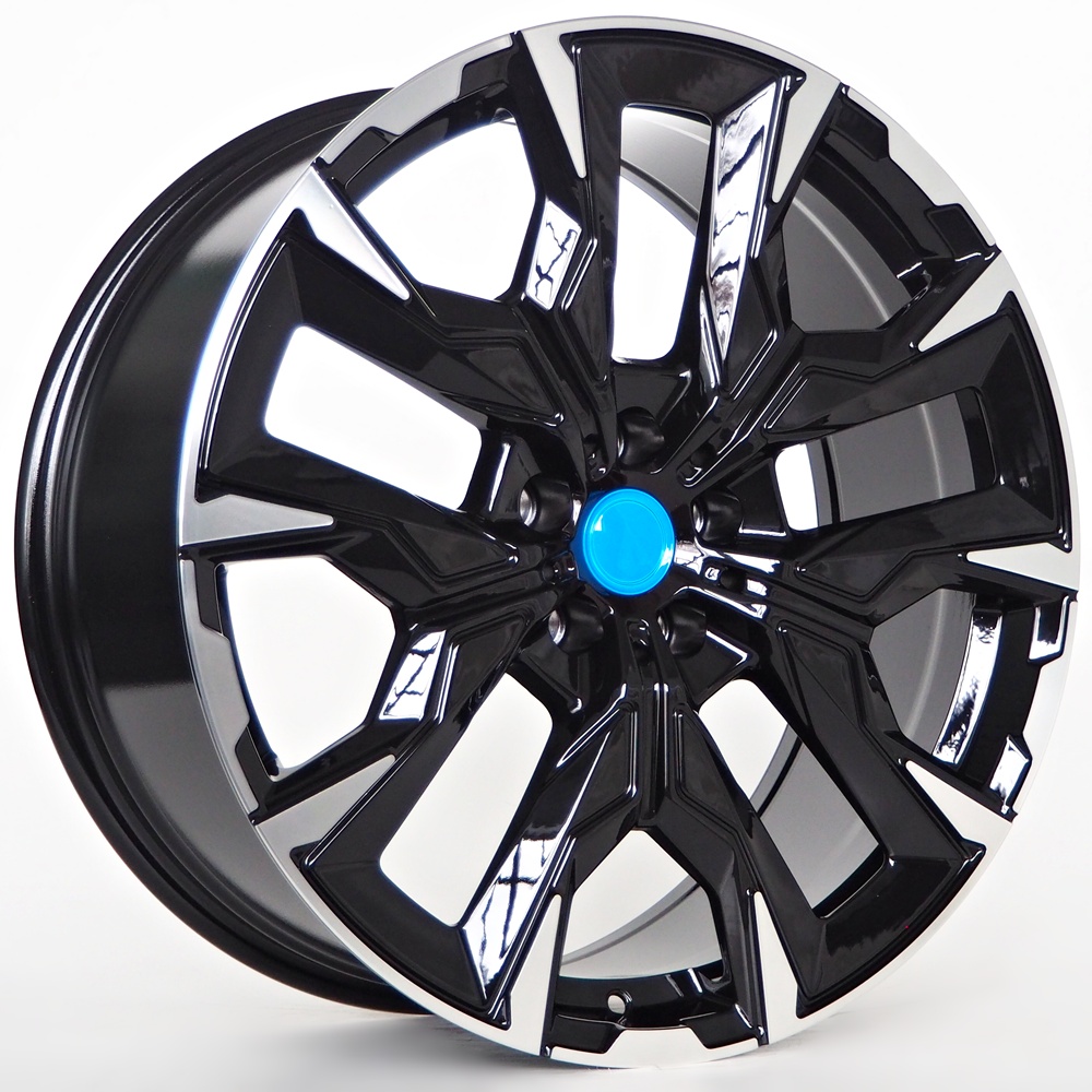 [00000017038027] Llanta 4R Edino Black Face Machined (20" 8.5J ET25 5x112 CB66.6)