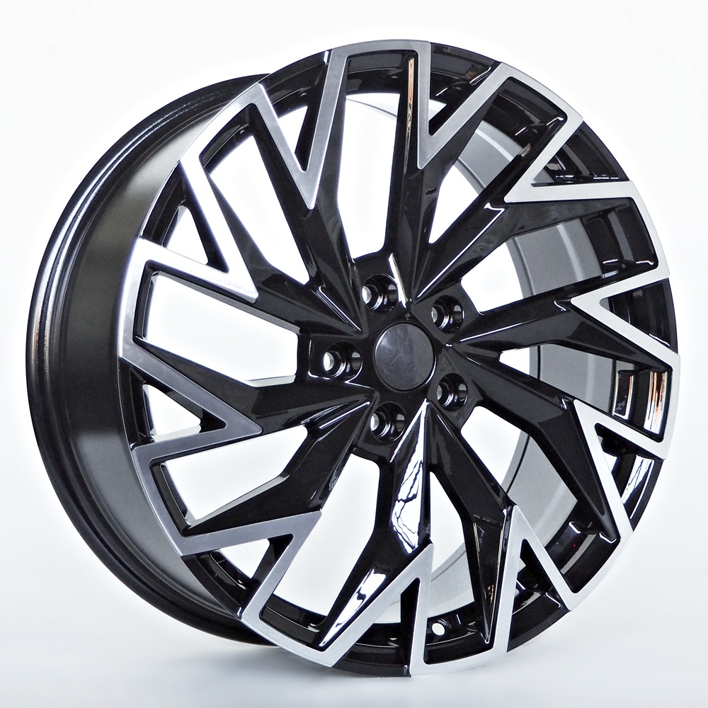 [00000017046398] Llanta 4R Hilo Black Face Machined (18" 7.5J ET45 5x112 CB57.1)