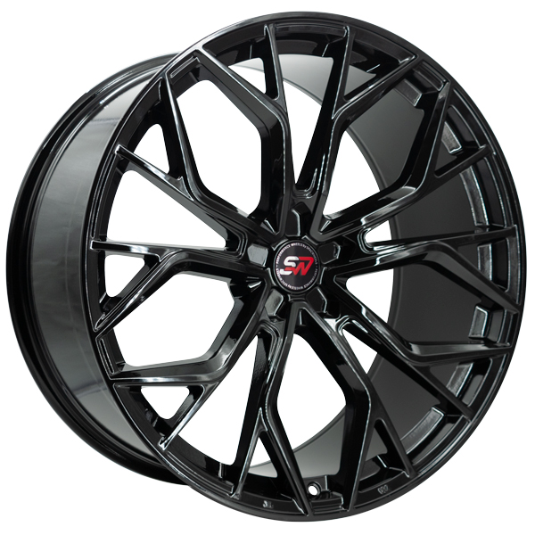 [PW33U859E35BLKGB] Llanta Spacwheels PW33 Black Gloss (19" 8.5J ET35 BLANK taladro a medida CB73.1)