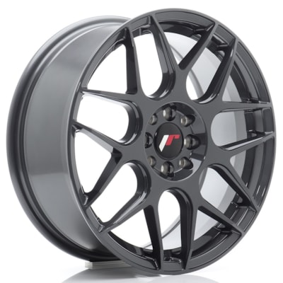 [JR181875F1ML4072HG1] Llanta JR Wheels JR18 /114 Hyper Gray (18" 7.5J ET40 5x112/5x114.3 CB72.6)