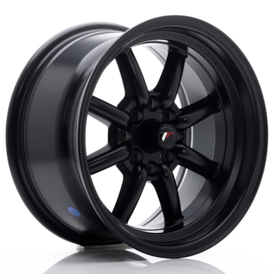 [JR19158040073BF] Llanta JR Wheels JR19 /114 Matt Black (15" 8J ET0 4x100/4x114.3 CB73.1)