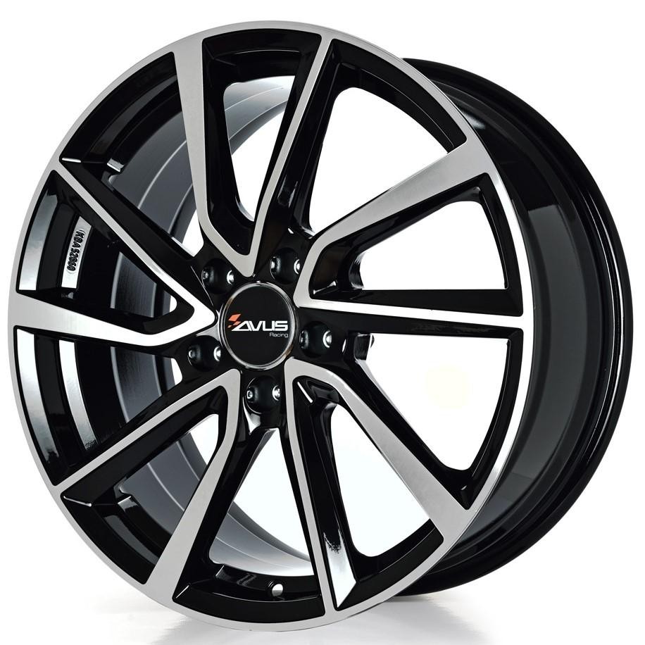 [NT-1000000429076] Llanta Avus AC-518 Black Polished (16" 6.5J ET39 5x105 CB56.6)