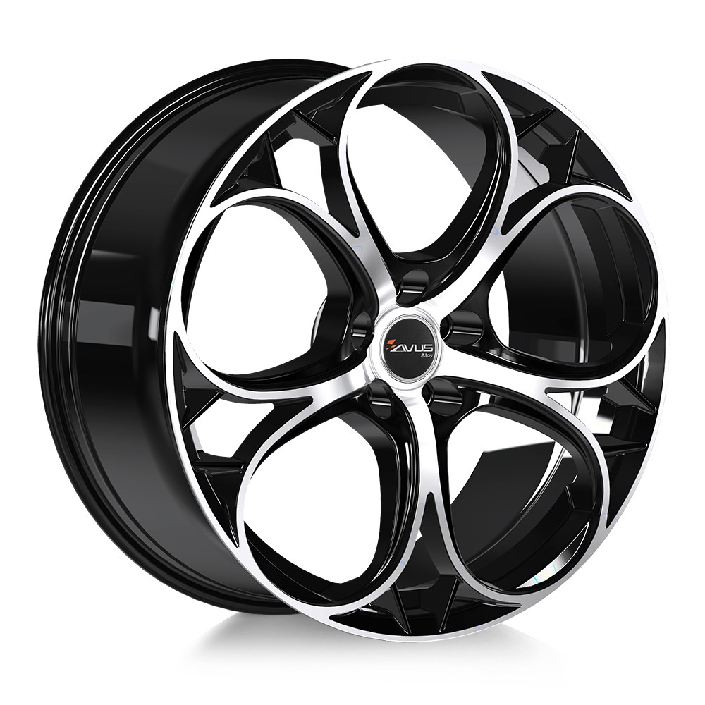 [NT-1000000448320] Llanta Avus AC-520 Black Polished