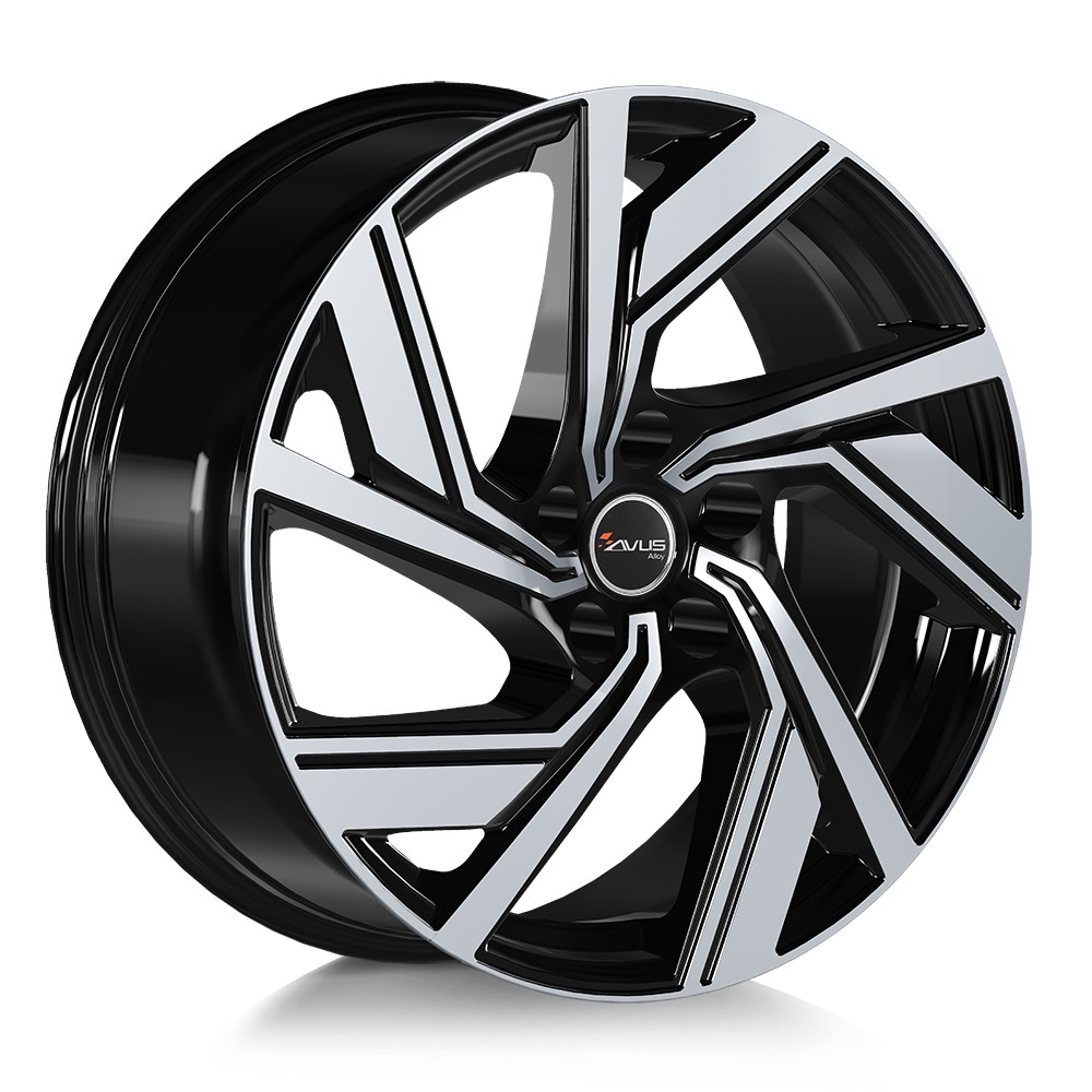 [NT-1000000449945] Llanta Avus AC-521 Black Polished (19" 8.5J ET48 5x112 CB66.6)