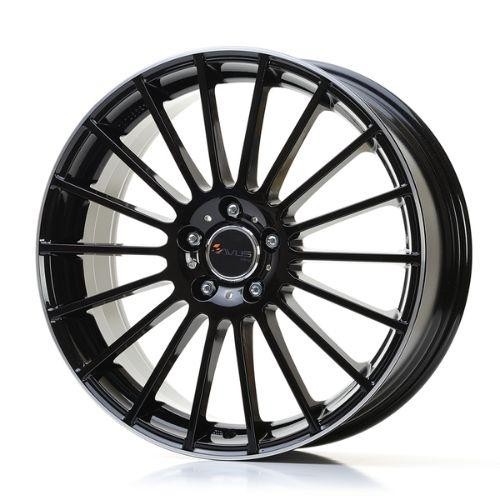 [NT-1000000019087] Llanta Avus AC-M03 Black Lip Polished (17" 7J ET25 4x108 CB65.1)