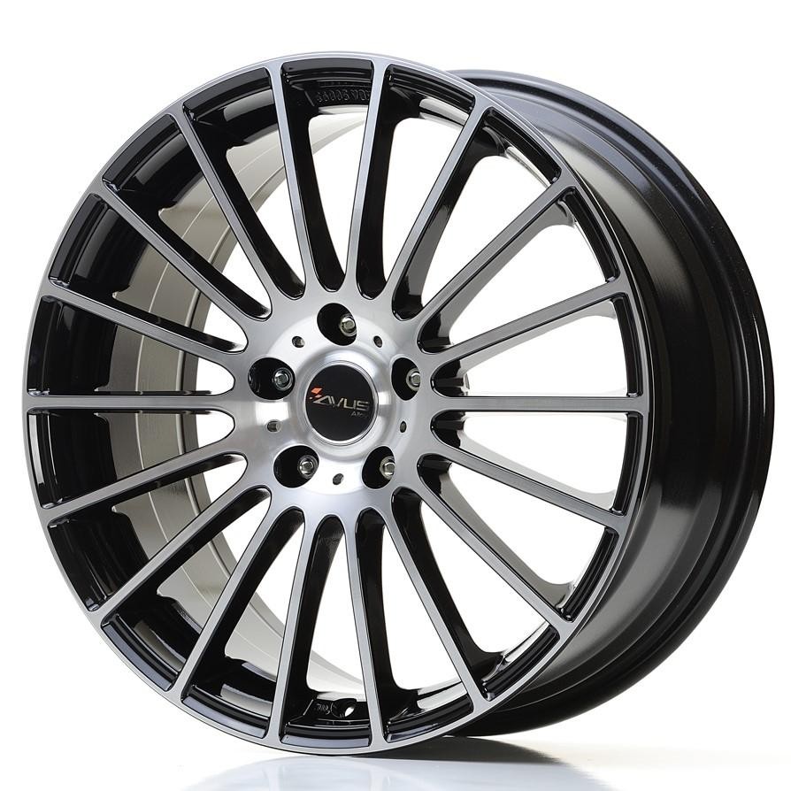 [NT-1000000019285] Llanta Avus AC-M03 Black Polished (17" 7J ET38 5x105 CB56.6)