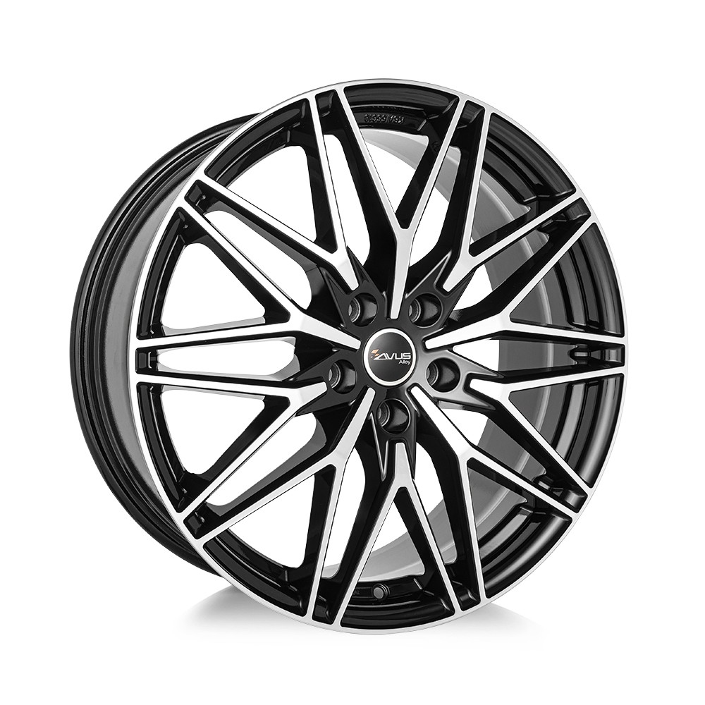 [NT-1000000457025] Llanta Avus AC-MB6 Black Polished (19" 8J ET50 5x112 CB66.6)