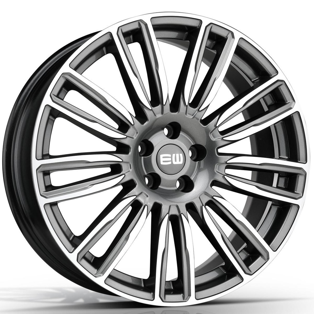 [NT-8403331066066] Llanta Elite Wheels EW06 Anthracite Polished (19" 8.5J ET30 5x110 CB65.1)