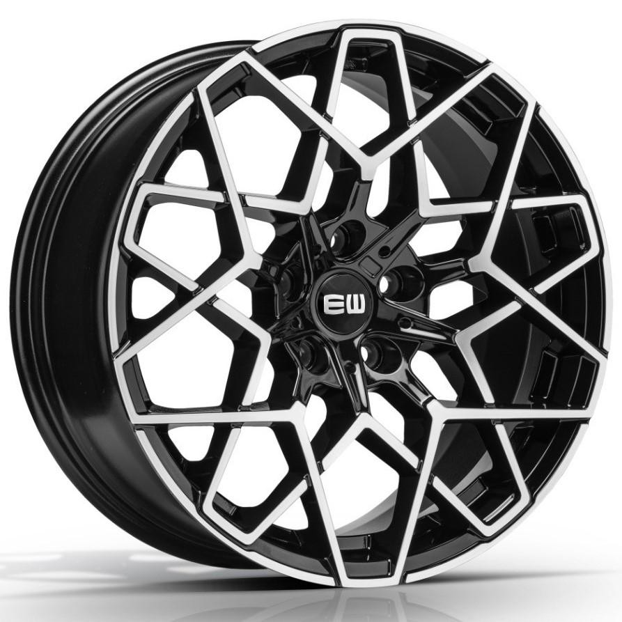 [NT-E275AN01BL2P0] Llanta Elite Wheels EW14 Black Polished