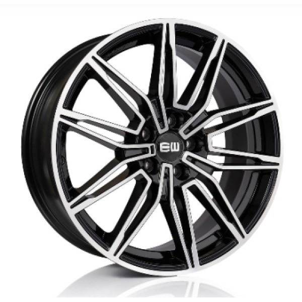 [NT-E295AN01BL2P0] Llanta Elite Wheels EW17 Black Polished