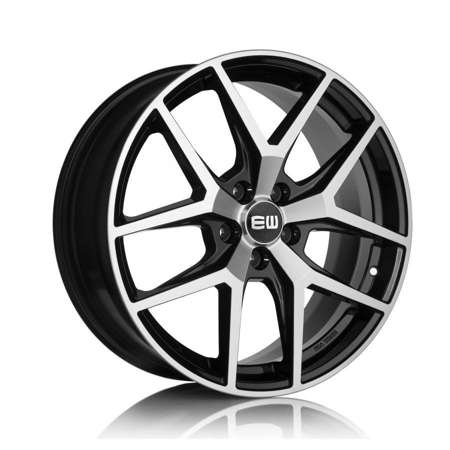 [NT-E355AN04BL2P0] Llanta Elite Wheels EW26 Black Polished (20" 8.5J ET35 5x112 CB66.6)