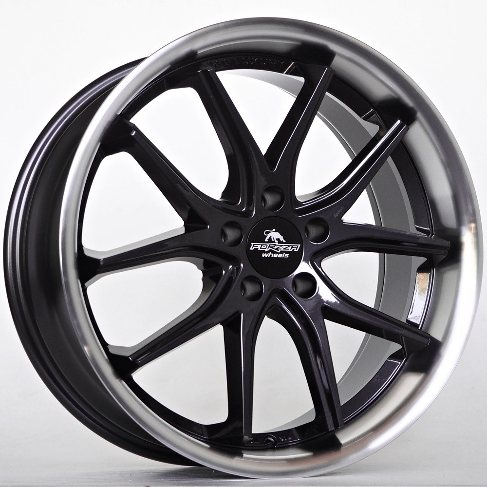 [NT-00000017030588] Llanta Forzza Storm Black Magic Lip Polished (19" 8.5J ET35 5x112 CB66.6)