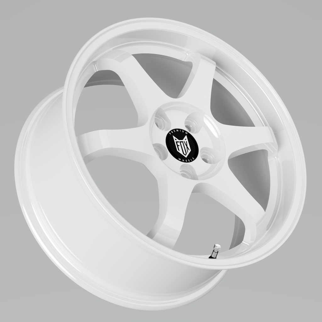 [NT-FXPF5H7490W] Llanta Fox PF5 White (17" 7.5J ET40 5x112 CB66.6)