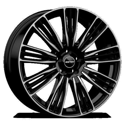 [NT-8002000040934] Llanta GMP Coventry Black Polished (22" 9.5J ET49 5x120 CB72.6)