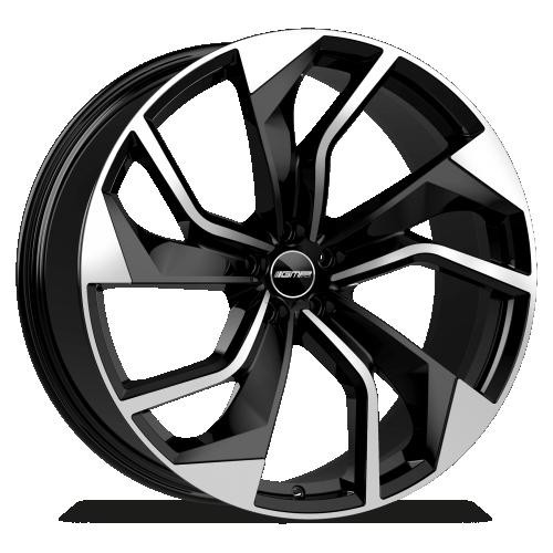 [NT-8002000046950] Llanta GMP Rebel Black Polished (19" 8.5J ET25 5x112 CB66.6)