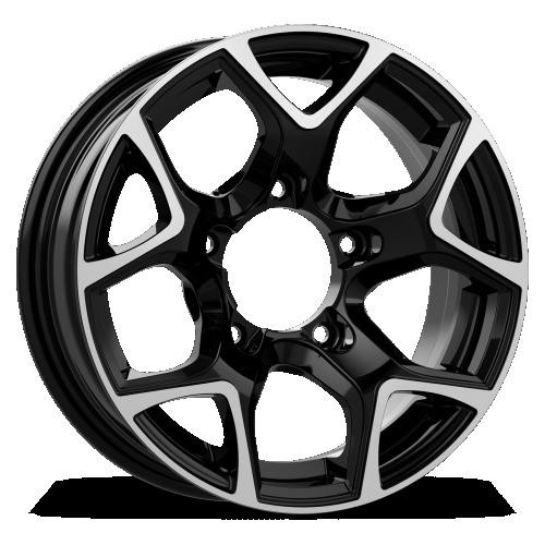 [NT-8002000025641] Llanta GMP SJ15 Black Polished
