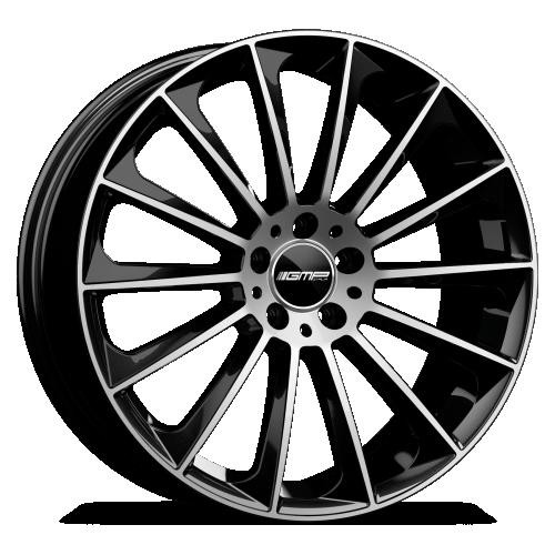 [NT-8002000040033] Llanta GMP Stellar Black Polished (22" 10J ET35 5x130 CB84.1)
