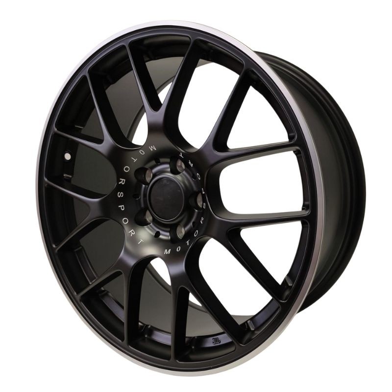 [NT-JW112002] Llanta JWheels JW112 Black Satin Lip Polished