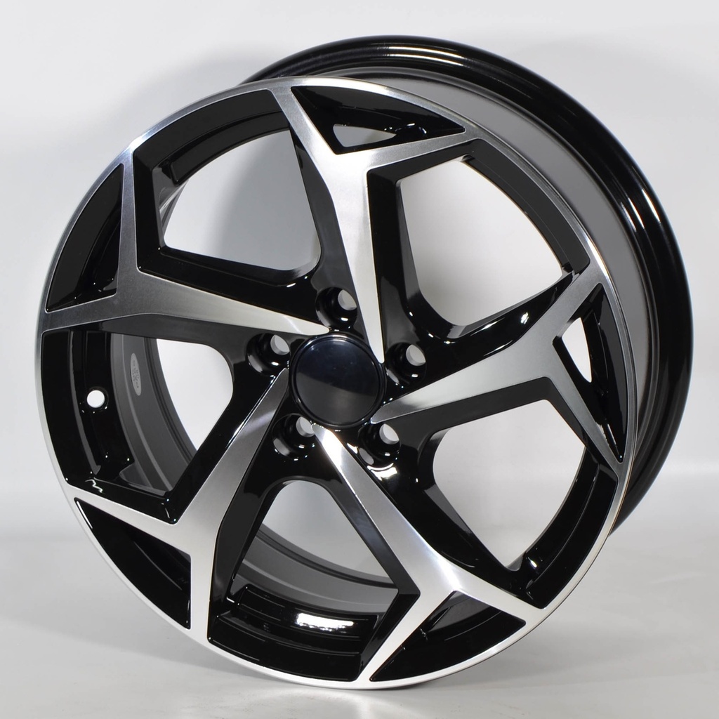 [NT-JW8603] Llanta JWheels JW86 Black Polished (16" 6.5J ET35 5x112 CB57.1)