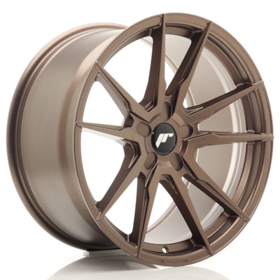 [JR211780F25X2072MBZ1] Llanta JR Wheels JR21 Matt Bronze (17" 8J ET20-35 taladro a medida (9 anclajes) CB72.6)