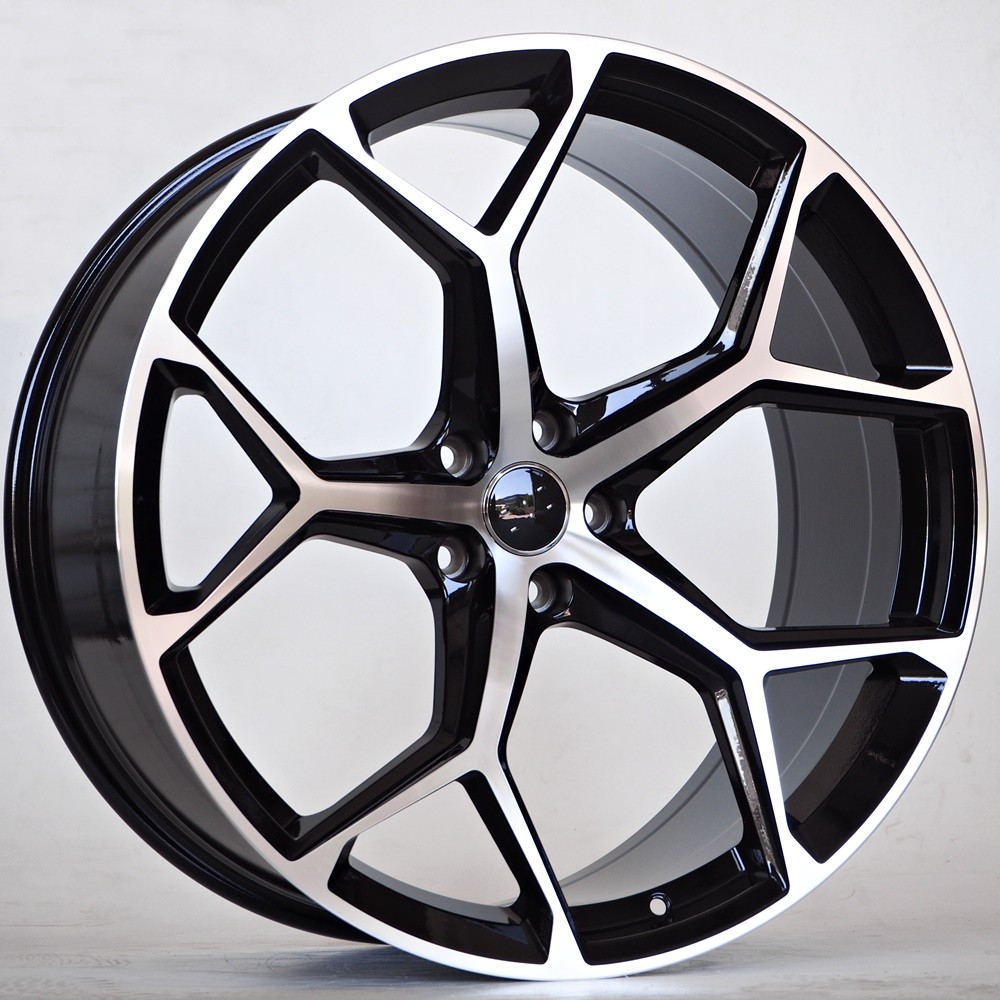 [NT-5585054100551] Llanta ST Wheels Dante Black Polished