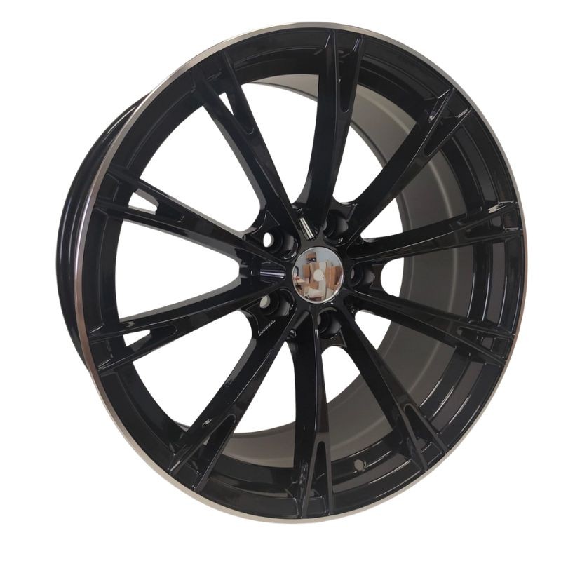 [NT-00000017032391] Llanta ST Wheels Lena Black/lip Machined