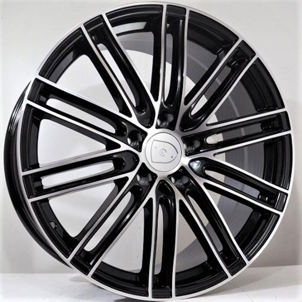 [NT-ST00326] Llanta ST Wheels Lumena Black Polished