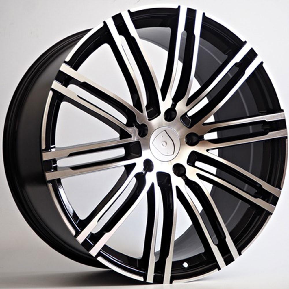 [NT-ST00439] Llanta ST Wheels Parma Black Polished