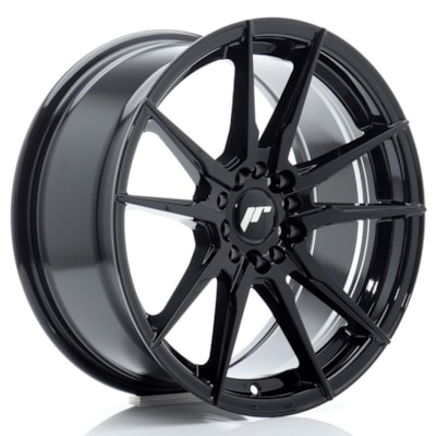 [JR211885F1MZ3572GB1] Llanta JR Wheels JR21 /120 Gloss Black (18" 8.5J ET35 5x100/5x120 CB72.6)