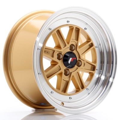 [JR3115754H2073GDL] Llanta JR Wheels JR31 Gold w/ Machined Lip