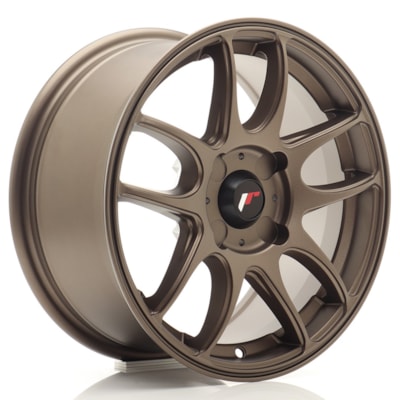 [JR291570F14X2067MBZ1] Llanta JR Wheels JR29 Matt Bronze (15" 7J ET20-42 taladro a medida (5 anclajes) CB67.1)
