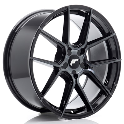 Llanta JR Wheels JR30 Black Machined w/ Tinted Face