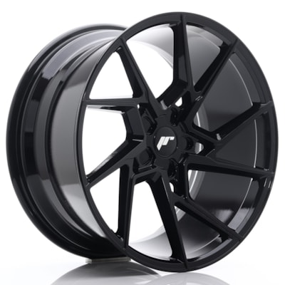 [JR332010F25X2072GB1] Llanta JR Wheels JR33 Gloss Black (20" 10J ET20-40 taladro a medida (10 anclajes) CB72.6)