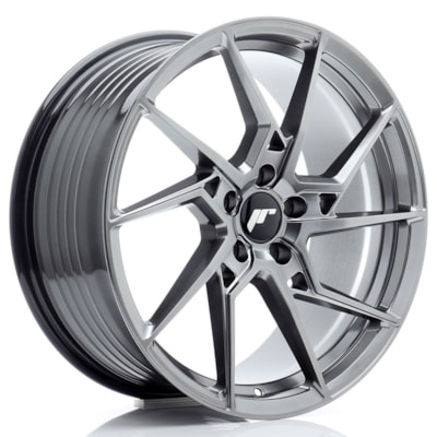 [JR332010F25X2072HB1] Llanta JR Wheels JR33 Hyper Black (20" 10J ET20-40 taladro a medida (10 anclajes) CB72.6)
