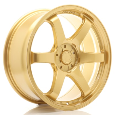 [SL031880F15X2072GD] Llanta JR Wheels SL-03 Gold (18" 8J ET20-35 taladro a medida (9 anclajes) CB72.6)