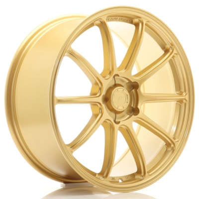 [SL041880F15X2072GD] Llanta JR Wheels SL-04 Gold (18" 8J ET20-35 taladro a medida (9 anclajes) CB72.6)