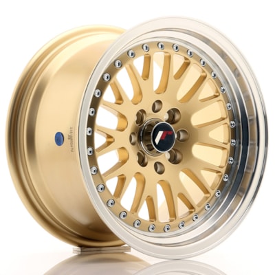 Llanta JR Wheels JR10 /108 Gold w/ Machined Lip