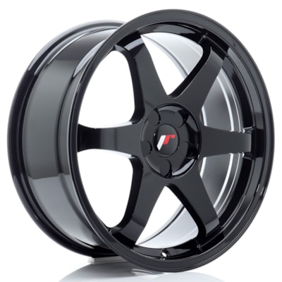 [JR317805X2072GB] Llanta JR Wheels JR3 Gloss Black (17" 8J ET20-35 taladro a medida (9 anclajes) CB72.6)