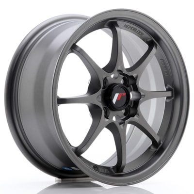 [JR515704H3573GMM] Llanta JR Wheels JR5 Matt Gun Metal (15" 7J ET35 4x100 CB73.1)