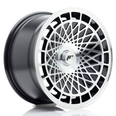 [JR1415804H2567BM] Llanta JR Wheels JR14 Gloss Black Machined Face (15" 8J ET25 4x100 CB67.1)