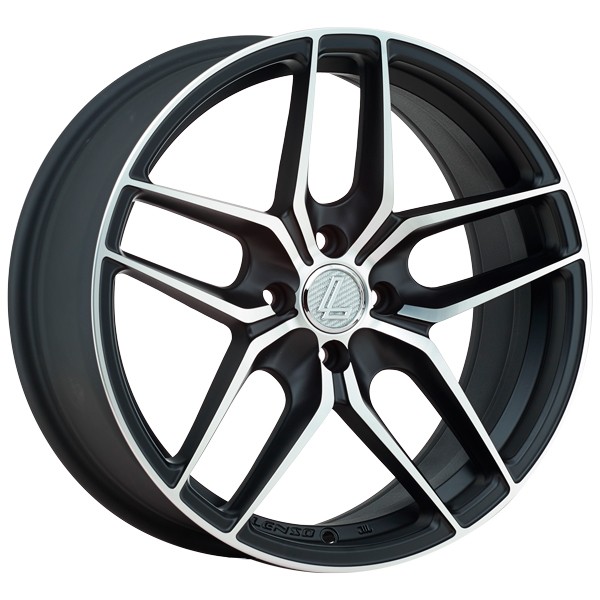 [BBAY7574X00E38BKF] Llanta Lenso BAYERN Negro Mec. (17" 7.5J ET38 4x100/4x98 CB73.1)