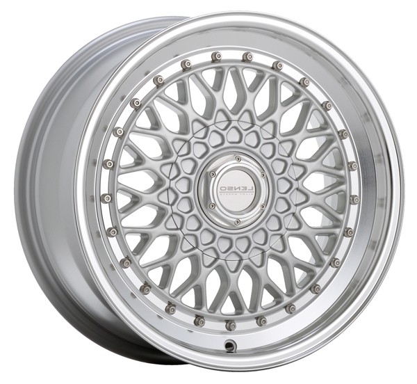[BSX859ET35SM] Llanta Lenso BSX Plata Aro Pulido (19" 8.5J ET35 BLANK taladro a medida CB73.1)