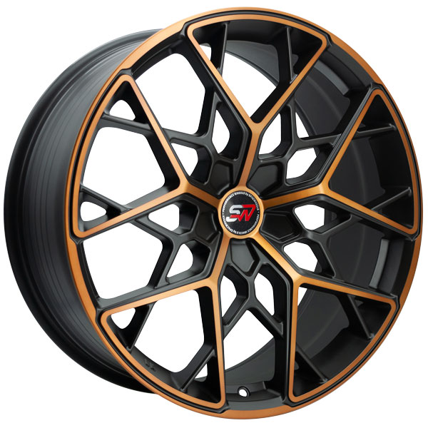 [PW29U850E35BLKBFG] Llanta Spacwheels PW29 Black Face Gold