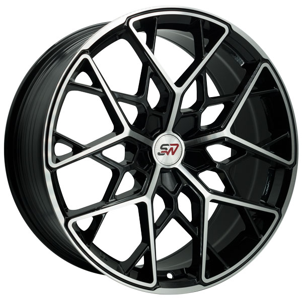 [PW29U850E35BLKBMF] Llanta Spacwheels PW29 Black Machine Face